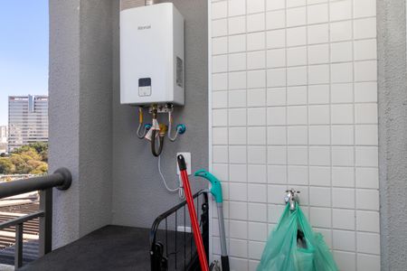 Apartamento à venda com 41m², 1 quarto e sem vagaSacada e Área de Serviço