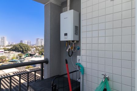 Apartamento à venda com 41m², 1 quarto e sem vagaSacada e Área de Serviço