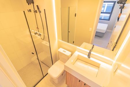 Apartamento para alugar com 28m², 1 quarto e sem vagaBanheiro