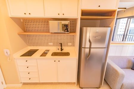 Apartamento para alugar com 28m², 1 quarto e sem vagaCozinha