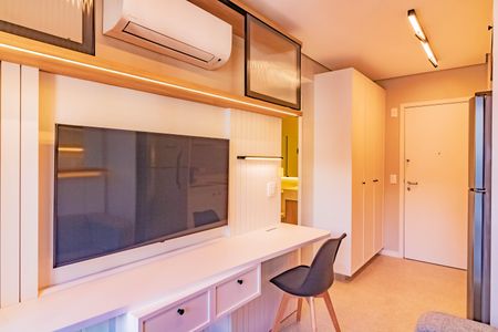 Apartamento para alugar com 28m², 1 quarto e sem vagaSala