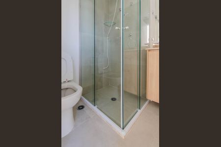 Studio para alugar com 27m², 1 quarto e sem vaga Studio para alugar com 27m², 1 quarto e sem vagaBanheiro