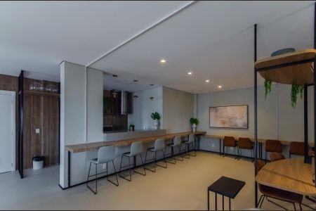 Studio para alugar com 24m², 1 quarto e sem vaga Studio para alugar com 24m², 1 quarto e sem vagaÁrea comum - Salão de festas