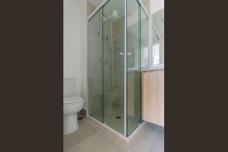 Studio para alugar com 24m², 1 quarto e sem vaga Studio para alugar com 24m², 1 quarto e sem vagaBanheiro