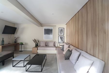 Apartamento para alugar com 26m², 1 quarto e sem vagaÁrea comum - Salão de festas