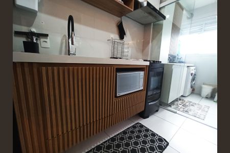 Apartamento à venda com 56m², 2 quartos e 1 vagaCozinha Americana