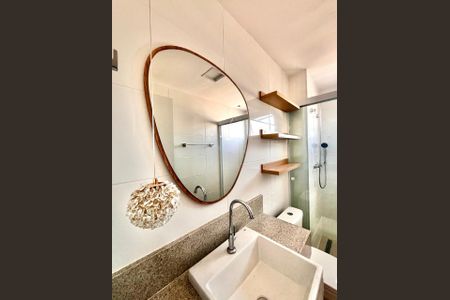 Apartamento à venda com 70m², 2 quartos e 2 vagasBanheiro Social