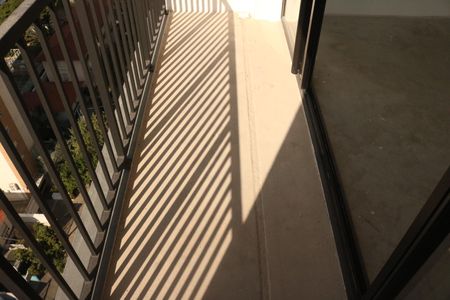 Studio à venda com 27m², 1 quarto e sem vagaVaranda