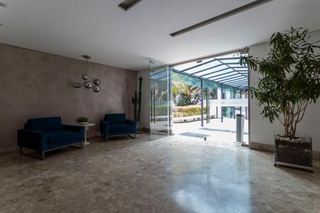 Apartamento para alugar com 87m², 2 quartos e 1 vagaHall social