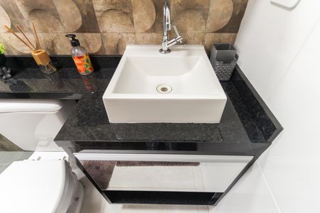 Casa de condomínio à venda com 72m², 2 quartos e 1 vagaBanheiro Suíte 1 