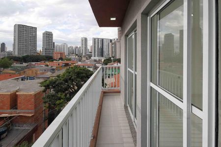 Studio para alugar com 27m², 1 quarto e sem vaga Studio para alugar com 27m², 1 quarto e sem vagaVaranda