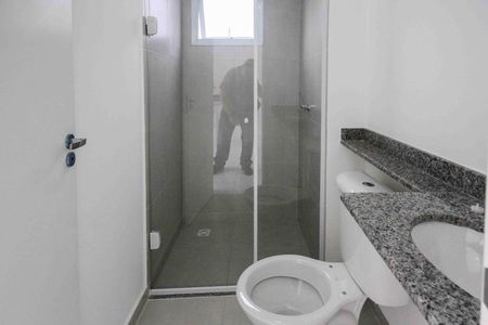 Studio para alugar com 27m², 1 quarto e sem vaga Studio para alugar com 27m², 1 quarto e sem vagaBanheiro