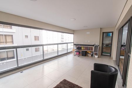 Apartamento à venda com 120m², 3 quartos e 2 vagasVaranda da sala