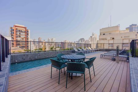 Studio à venda com 39m², 1 quarto e sem vagaPiscina