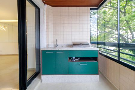 Sala - Varanda de apartamento à venda com 3 quartos, 136m² em Brooklin, São Paulo