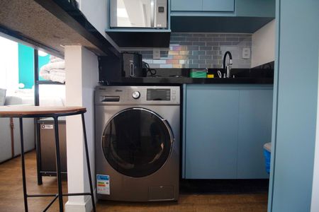 Studio à venda com 30m², 1 quarto e 1 vaga Studio à venda com 30m², 1 quarto e 1 vagaCozinha