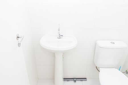 Apartamento para alugar com 28m², 1 quarto e sem vaga Apartamento para alugar com 28m², 1 quarto e sem vagaBanheiro da Suíte