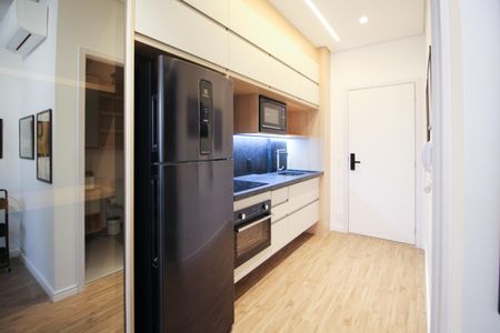 Studio à venda com 37m², 1 quarto e sem vagaCozinha