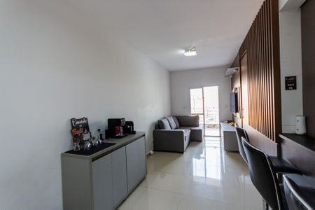 Sala de apartamento à venda com 3 quartos, 87m² em Vila Francisco Matarazzo, Santo André