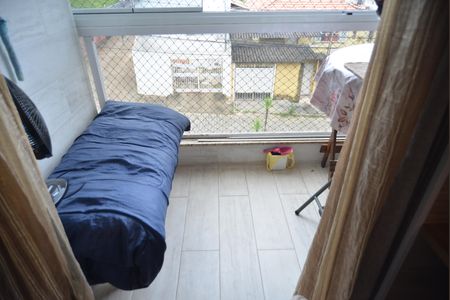 Varanda da Sala de apartamento para alugar com 2 quartos, 69m² em Jardim Stella, Santo André