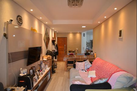 Sala de apartamento para alugar com 2 quartos, 69m² em Jardim Stella, Santo André