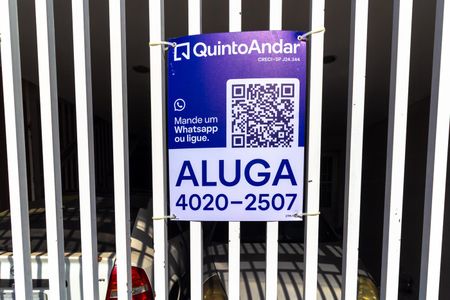 Casa para alugar com 110m², 2 quartos e 1 vaga Casa para alugar com 110m², 2 quartos e 1 vagaPlaca