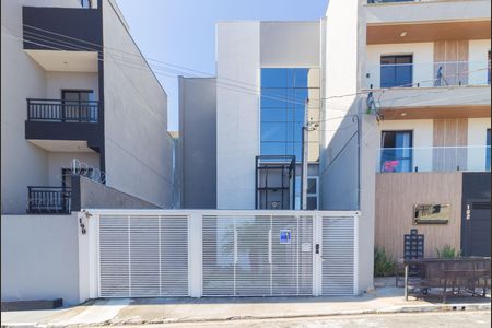 Apartamento à venda com 33m², 1 quarto e sem vagaFachada e placa