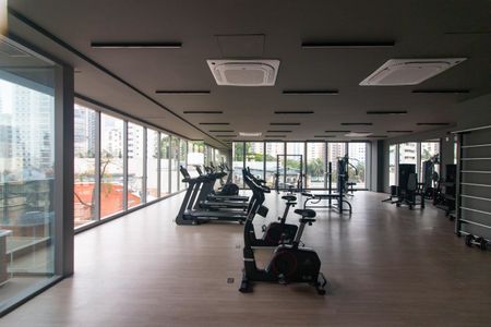 Studio à venda com 26m², 1 quarto e sem vaga Studio à venda com 26m², 1 quarto e sem vagaÁrea comum - Academia