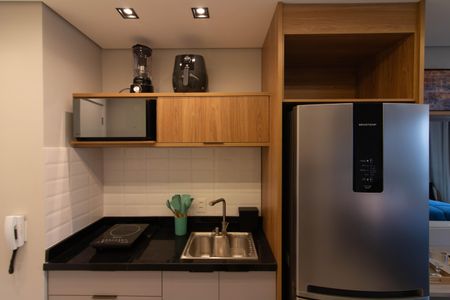 Studio à venda com 26m², 1 quarto e sem vaga Studio à venda com 26m², 1 quarto e sem vagaCozinha
