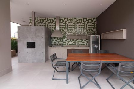 Studio à venda com 26m², 1 quarto e sem vaga Studio à venda com 26m², 1 quarto e sem vagaÁrea comum - Churrasqueira