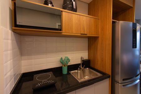 Studio à venda com 26m², 1 quarto e sem vaga Studio à venda com 26m², 1 quarto e sem vagaCozinha