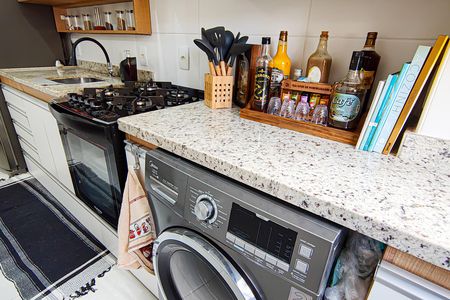 Apartamento para alugar com 59m², 2 quartos e 1 vaga Apartamento para alugar com 59m², 2 quartos e 1 vagaCozinha e Área de Serviço
