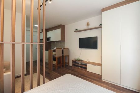 Studio à venda com 27m², 1 quarto e sem vaga Studio à venda com 27m², 1 quarto e sem vagaStudio - Quarto