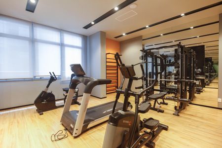 Studio à venda com 27m², 1 quarto e sem vaga Studio à venda com 27m², 1 quarto e sem vagaCondomínio - Academia