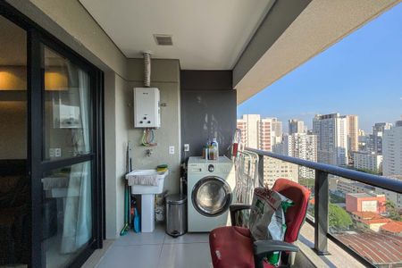 Apartamento à venda com 38m², 1 quarto e 1 vagaVaranda