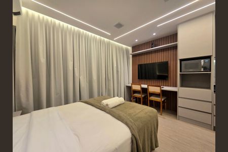 Studio de kitnet/studio para alugar com 1 quarto, 25m² em Indianópolis, São Paulo