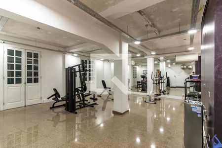 Apartamento para alugar com 36m², 1 quarto e sem vaga Apartamento para alugar com 36m², 1 quarto e sem vagaAcademia