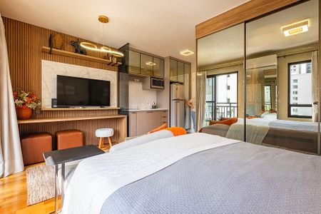 Studio à venda com 28m², 1 quarto e sem vaga Studio à venda com 28m², 1 quarto e sem vagaStudio