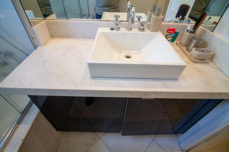 Apartamento à venda com 145m², 3 quartos e 2 vagasBanheiro da Suíte 3