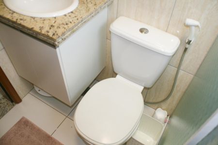 Apartamento para alugar com 101m², 3 quartos e 2 vagas Apartamento para alugar com 101m², 3 quartos e 2 vagasBanheiro da Suíte 1