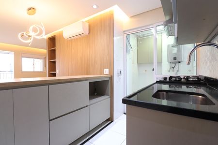 Apartamento à venda com 70m², 2 quartos e 2 vagasCozinha e Área de Serviço