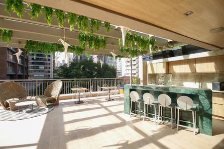 Studio à venda com 30m², 1 quarto e sem vaga Studio à venda com 30m², 1 quarto e sem vagaÁrea Comum - Espaço Gourmet