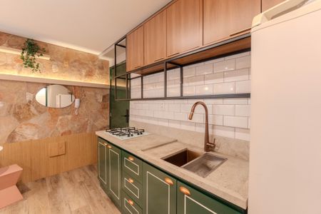 Apartamento para alugar com 39m², 2 quartos e sem vaga Apartamento para alugar com 39m², 2 quartos e sem vagaCozinha