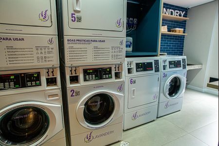 Apartamento para alugar com 39m², 2 quartos e sem vaga Apartamento para alugar com 39m², 2 quartos e sem vagaLavanderia