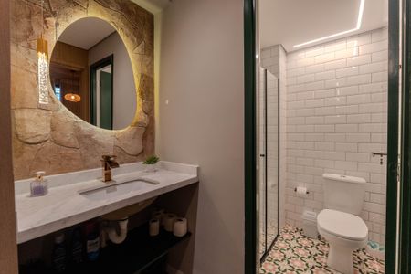 Apartamento para alugar com 39m², 2 quartos e sem vaga Apartamento para alugar com 39m², 2 quartos e sem vagaBanheiro