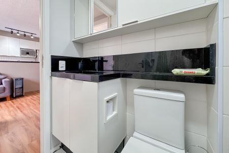 Apartamento à venda com 45m², 2 quartos e 1 vagaBanheiro 