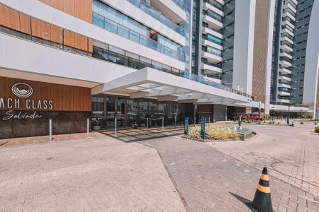 Apartamento para alugar com 45m², 1 quarto e 1 vagaFachada e portaria