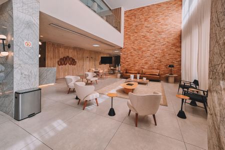 Apartamento para alugar com 45m², 1 quarto e 1 vagaHall