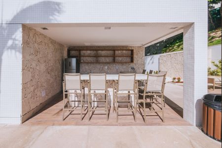 Apartamento para alugar com 45m², 1 quarto e 1 vagaÁrea gourmet