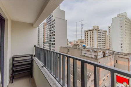 Studio à venda com 28m², 1 quarto e sem vagaVaranda